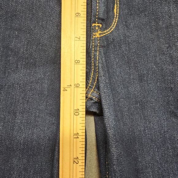 Old Navy Jeans Womens 4 Tall Blue Mid Rise Wow Boot Cut Stretch Denim Classic - Picture 7 of 9